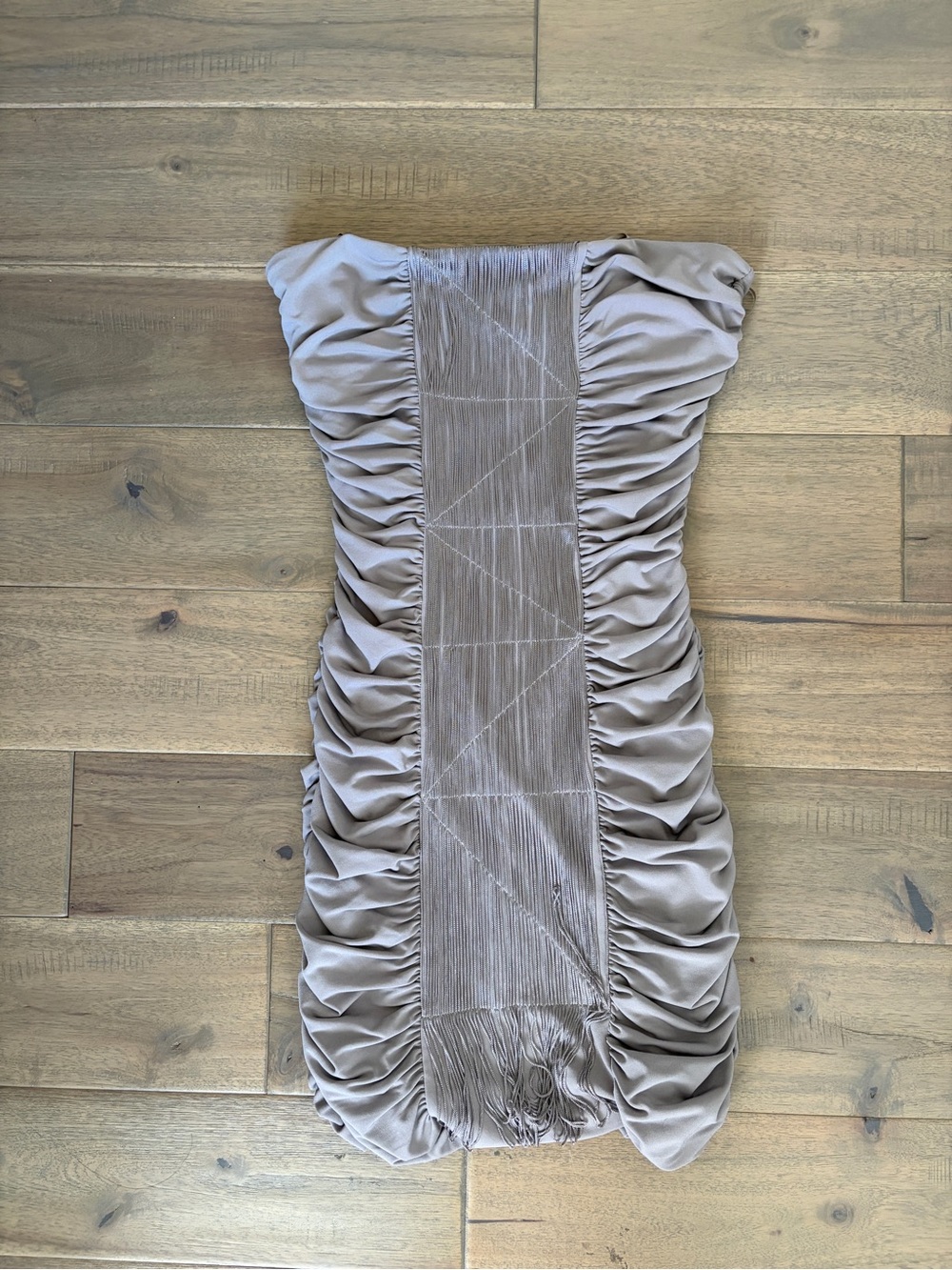 Vintage Max & Cleo Strapless Ruched Cocktail Mini Dress US2